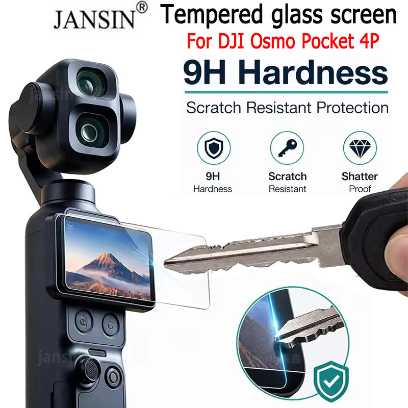 ฟิล์มนาฬิกา สำหรับ DJI Osmo Pocket 4P กล้องกีฬา