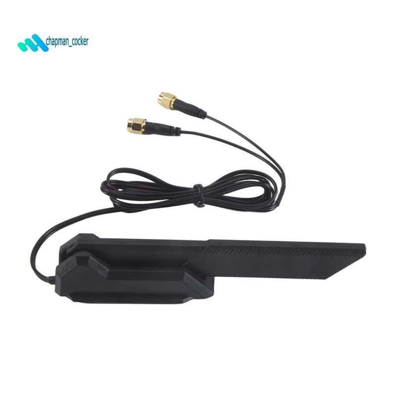capman_cocker1 PCS WiFi 6E เสาอากาศพลาสติกสีดําสําหรับ B660 H670 M13H Z690 เมนบอร์ด
