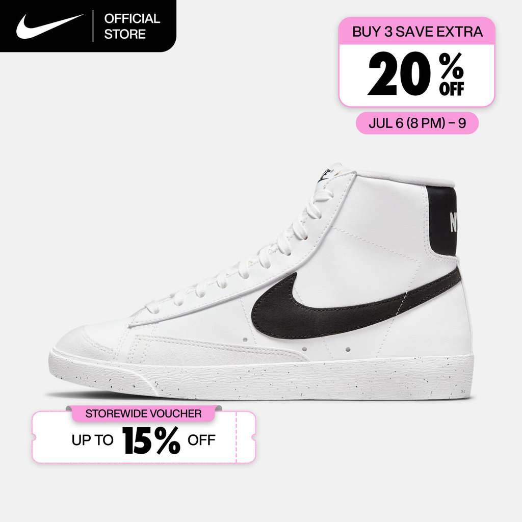 Nike Women's Blazer Mid '77 Next Nature Shoes - White [DO1344-101]