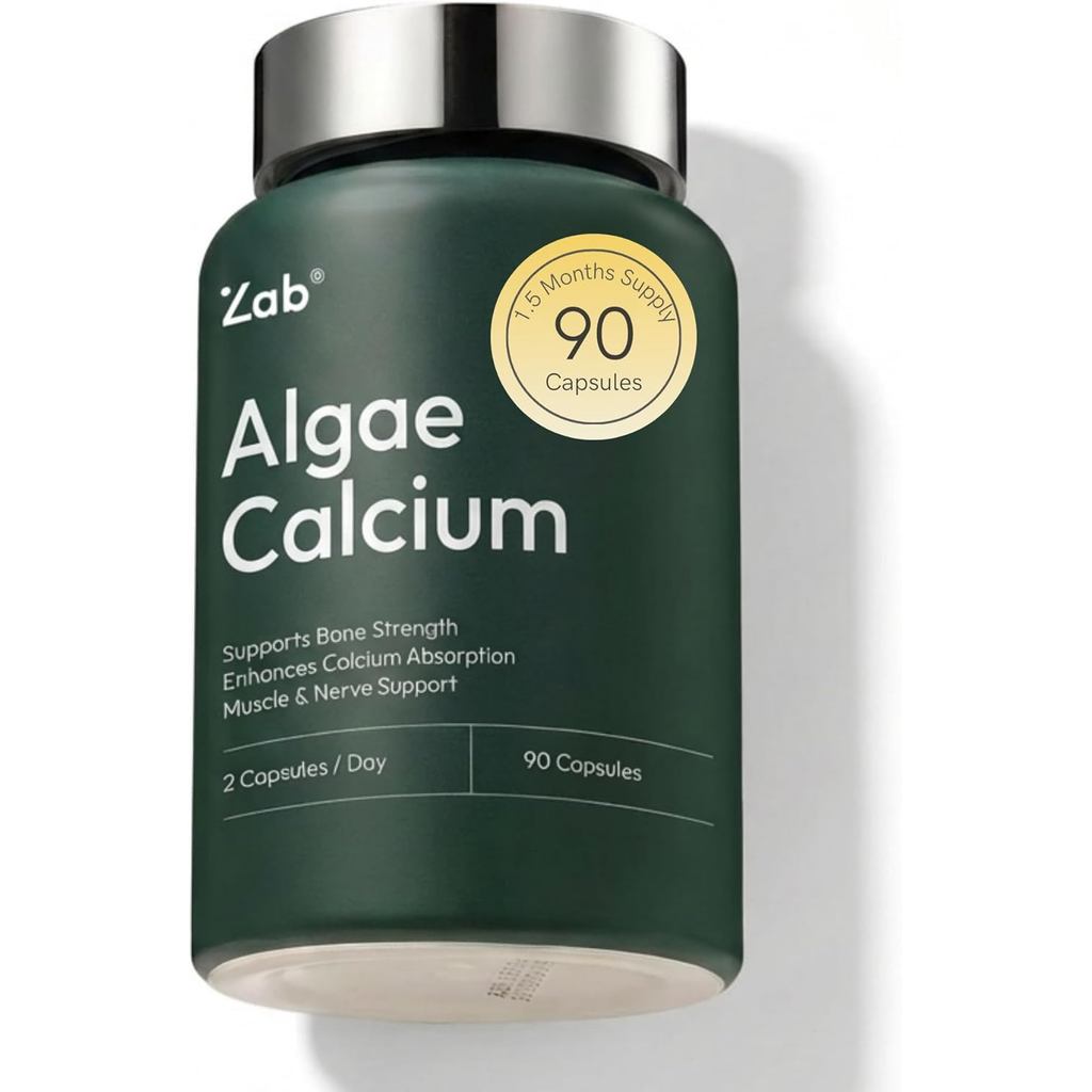 ZAB อาหารเสริมแคลเซียมสาหร่าย, ประกอบด้วยวิตามิน D3 และ K2 MK7, Magnesium Calcium Complex, ใช้สําหรั