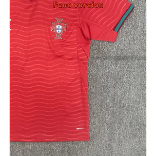 Fans Style Portugal World Cup Football Kit Soccer Jersey ชุดแข่งฟุตบอลโลกทีมชาติโปรตุเกสรุ่นแฟน