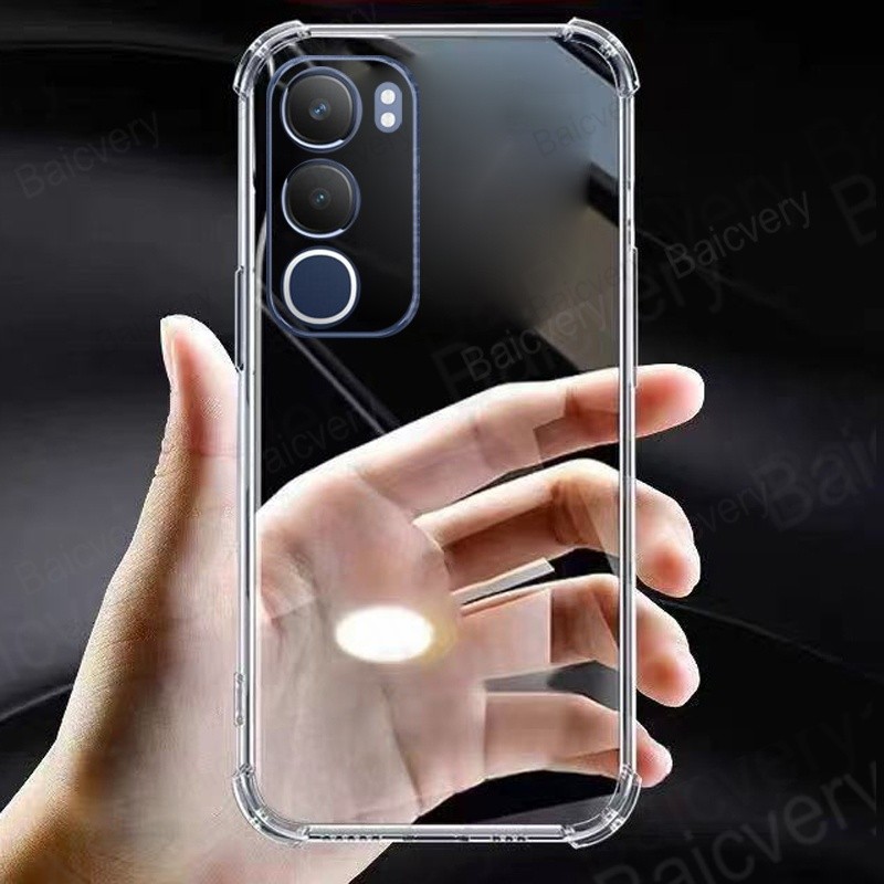 นุ่มโปร่งใสสําหรับ VIVO Y19S 4G VIVO Y29 5G Y19S Pro สําหรับ VIVO Y31 5G Y21D 4G