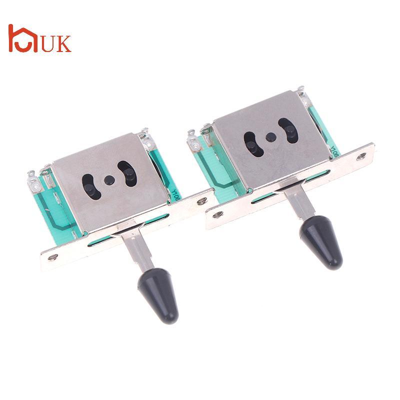 UK 1 PC 3 Way 5 Way 8 Key กีตาร์ไฟฟ้า Piup Selector สลับสวิทช์เคล็ดลับหมวกลูกบิดสําหรับกีตาร์ไฟฟ้า Stamper TH