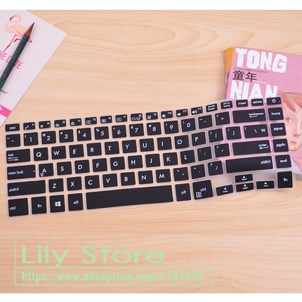 สําหรับ ASUS VivoBook F510UA F510U | 14 นิ้วซิลิโคนคีย์บอร์ด protector skin Cover guard สําหรับ ASUS