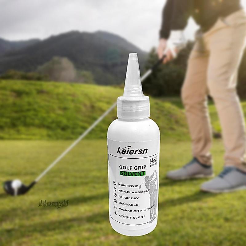 [Homyl1] Golf Grip Solvent, Easy Solution, Grip Care Essential ที่เชื่อถือได้ 120ml อุปกรณ์เสริม Gol