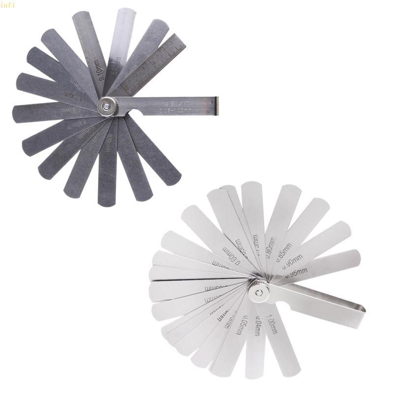 Infi Feeler Gauges สแตนเลส Feeler Gauge เมตริก Feeler Gauge สแตนเลส