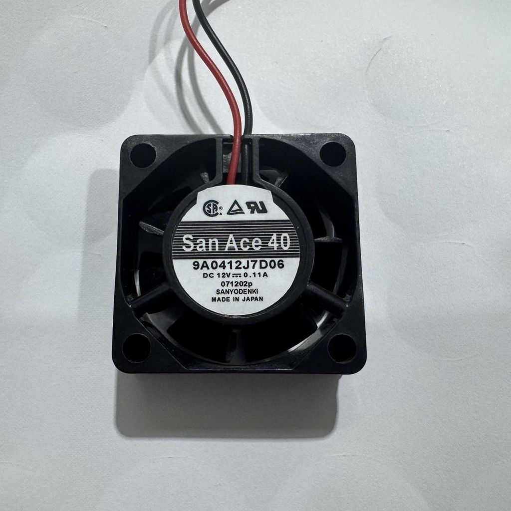 เหมาะสําหรับ Sanyo 9A0412J7D06 12V 0.11 4015 4 ซม. Three-Line Double Ball