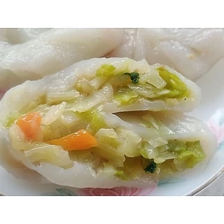 กุยช่ายตลาดพลูแบบกลม(อร่อยมาก) แป้งนุ่มเหนียว พร้อมน้ำจิ้มรสเด็ด