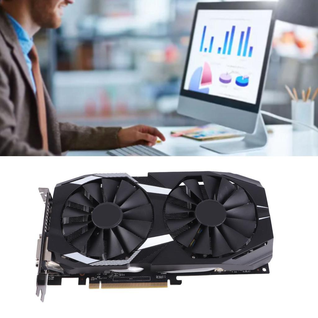 Lemendhk RX590 8GB GDDR5 256bit กราฟิกการ์ดสําหรับเล่นเกม 4096x2160 ความละเอียด GPU พร้อมพัดลมคู่สํา