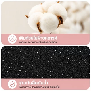 COD ที่นอนสัตว์เลี้ยง ที่นอนแมว เตียงสุนัข เบาะนอนที่นอน เบาะนุ่ม ด้านล่างมีกันลื่น นุ่มสบาย S/M/L