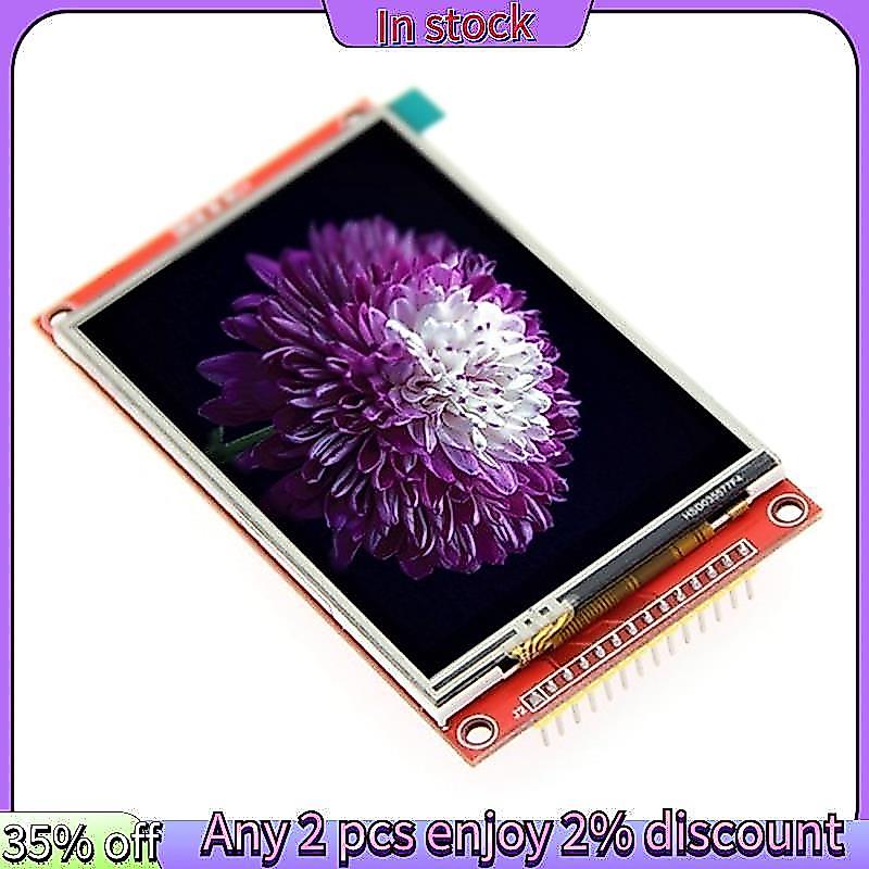ในสต็อก-1 ชิ้น 3.5 นิ้ว TFT จอแสดงผล LCD ไดร์เวอร์ IC ILI9488 รองรับ Capacitive Touch