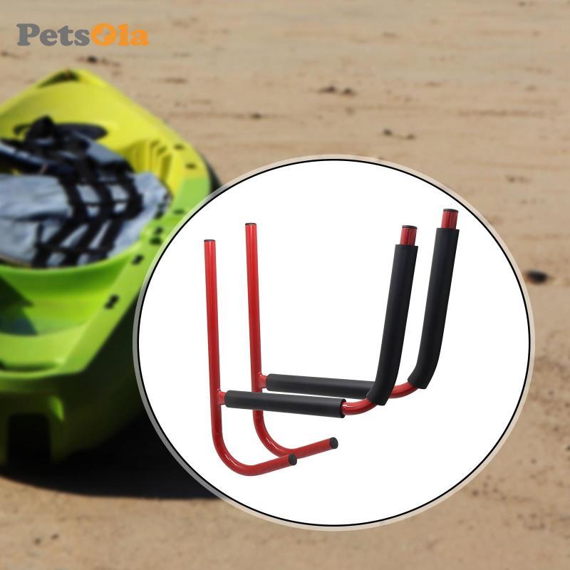 [PETSOLA] Kayak Storage Rack แขวนผนัง, Paddles Storage Rack Wall Mount Kayak Hook สําหรับ