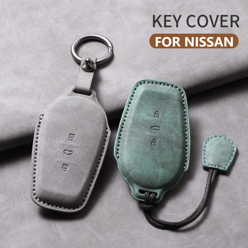 หนังรถ Remote Key สําหรับ Nissan N7 2025 N7 Pro N7max พวงกุญแจรถ Anti-Scratch Protector Shell Garnis
