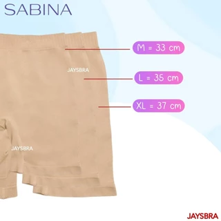 แพ็ค3ตัว * SABINA กางเกงในกันโป๊ (ผ้าทอ) Seamless Fit ผ้านิ่ม ใส่สบาย❤️ M-XL NUZ24028 / NUZ25026