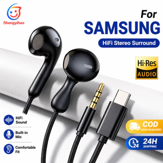 【จัดส่งจากประเทศไทย】อินเอียร์ เบสหนัก เกมมิ่ง มีไมค์ เสียงชัด ตัวแจ็ค 3.5 / TYPE C ใช้ได้ทุกรุ่น เหมาะสำหรับ Samsung S26