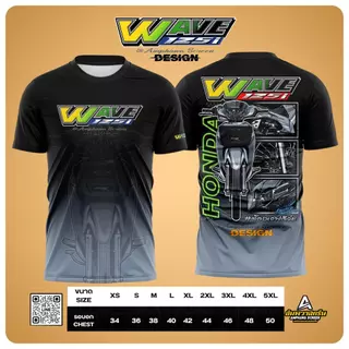เสื้อผ้ามัน WAVE125 มีให้เลือกหลายสี เสื้อคอกลม