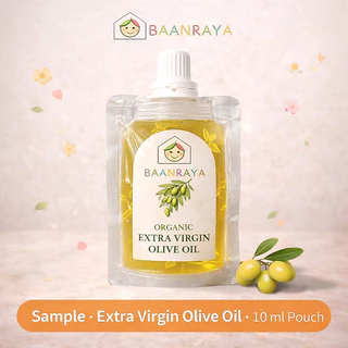 *ชุดทดลอง 30 ml* น้ำมันมะกอกธรรมชาติ Extra Virgin Olive Oil Organic Cold Pressed ไม่ผ่านการกลั่น อาหารเด็ก Baan Raya