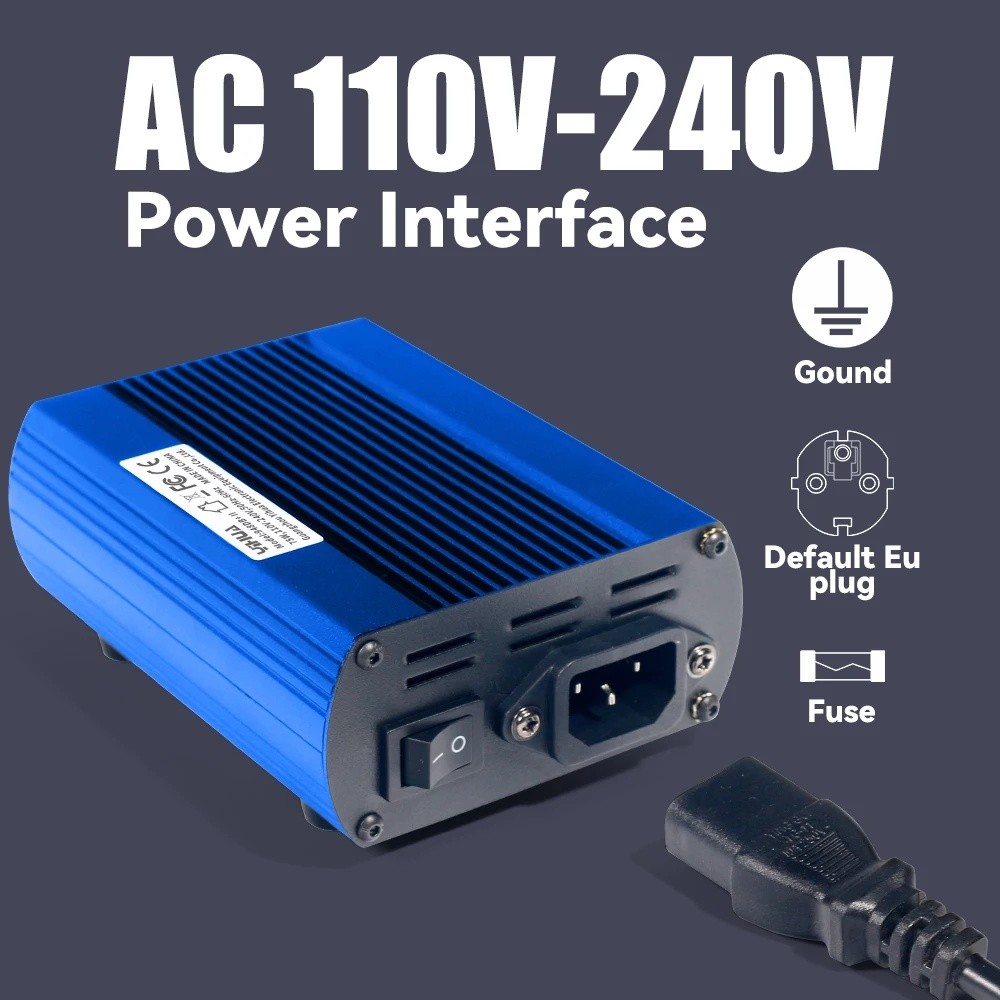 YIHUA 948DB+-II 110-240V สถานีบัดกรี 75W ความร้อนอย่างรวดเร็วพร้อมเคล็ดลับ T12 สถานีเหล็กบัดกรีอิเล็