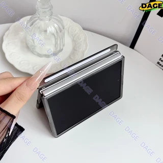 เคสแม่เหล็กสําหรับ Samsung Galaxy Z Fold8 Ultra 5 6 7 W24 W26 Clear Matte กันกระแทกคลุมทั้งหมดฝาครอบกันชน