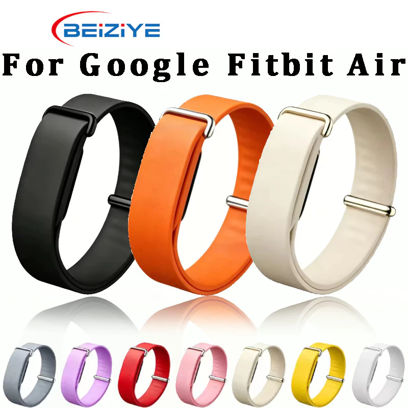 สายนาฬิกาซิลิโคนอ่อนสําหรับ Google Fitbit Air ยางเปลี่ยนสร้อยข้อมือสายนาฬิกาสําหรับ Fitbit Air Sport Loop สายรัดข้อมือ