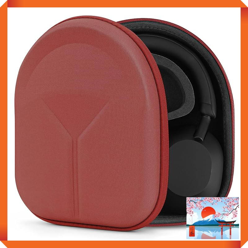 Geekria Headphone Case for Bose QC35, QC25, Sony WH-ULT900N, WH-CH720N, WH-1000XM5, MDR-XB950BT, XB9