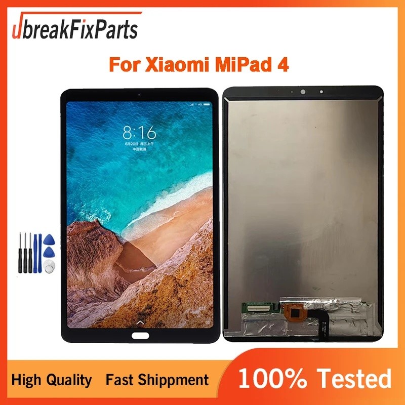 8 นิ้วสําหรับ Xiaomi Mi Pad 4 MiPad4 Mipad 4 จอแสดงผล LCD Touch Screen Digitizer Assembly M1806D9E M