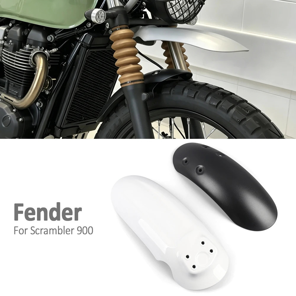 อุปกรณ์เสริมรถจักรยานยนต์สูงต่ําด้านหน้า Mudguard ฝาครอบเหมาะสําหรับ Scrambler 900 SCRAMBLER 900 201