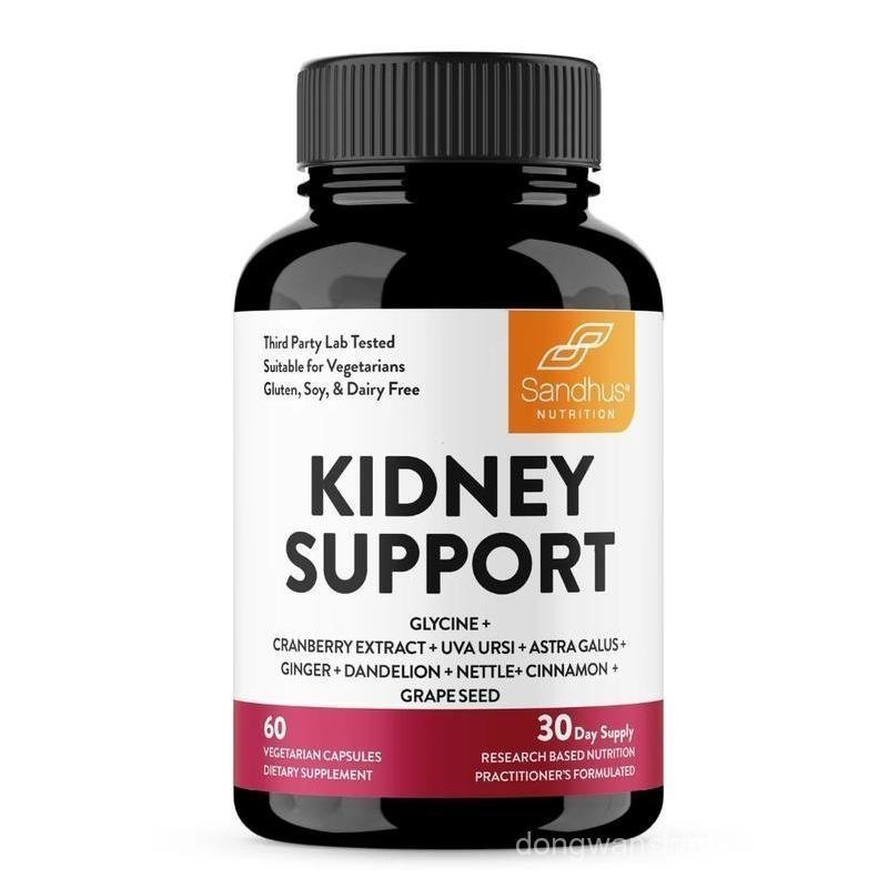 [Sandhus]KidneyCleanseสนับสนุนอาหารเสริม,Cranberry,GrapeSeed,UvaUversiExtracttoSupportKidneys,Bladde