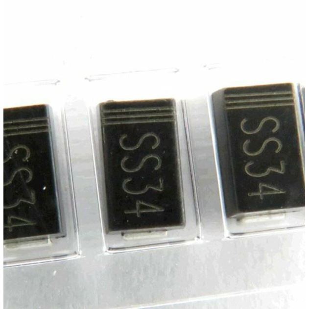 10 ชิ้น 1N5822 SS34 Diode Schottky 3A 40V 1N5822 SS34 Diode Schootky 3A 40V [Elca]