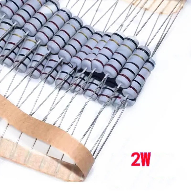 10PCS 1W 2W Wire-wound Fuse Resistor 5% Tolerance 0.01R-200R 0.1R 0.15R 0.22R 0.27R 0.33R 0.39R 0.47