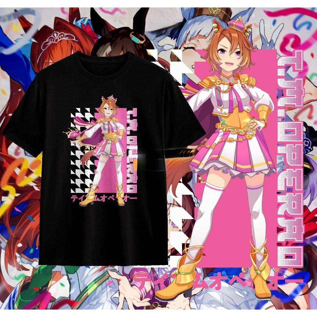 เสื้อยืดอนิเมะ Uma Musume Opera O Agnes Tachyon ผ้าฝ้ายแท้ ดีไซน์พิเศษ Still In Love สำหรับแฟนคลับกา