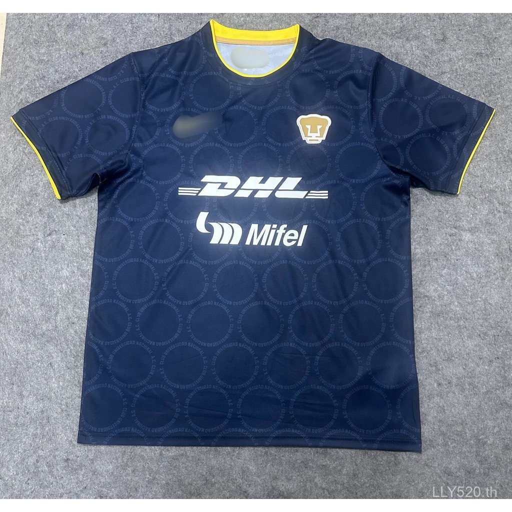PUMAS UNAM 2026-27 เสื้อฟุตบอลทีมเยือนฤดูกาลพร้อมชื่อที่กําหนดเอง ไซส์ S-3XL Z8EX