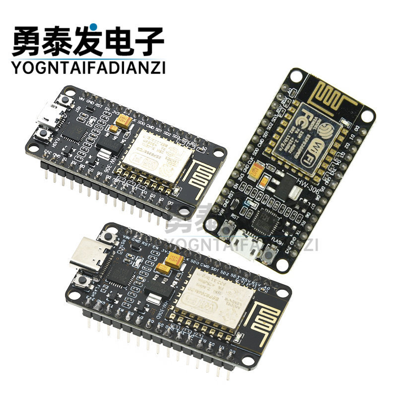 NodeMcu Lua WIFI บอร์ดพัฒนา IoT จาก ESP8266 CP2102 IoT โมดูล
