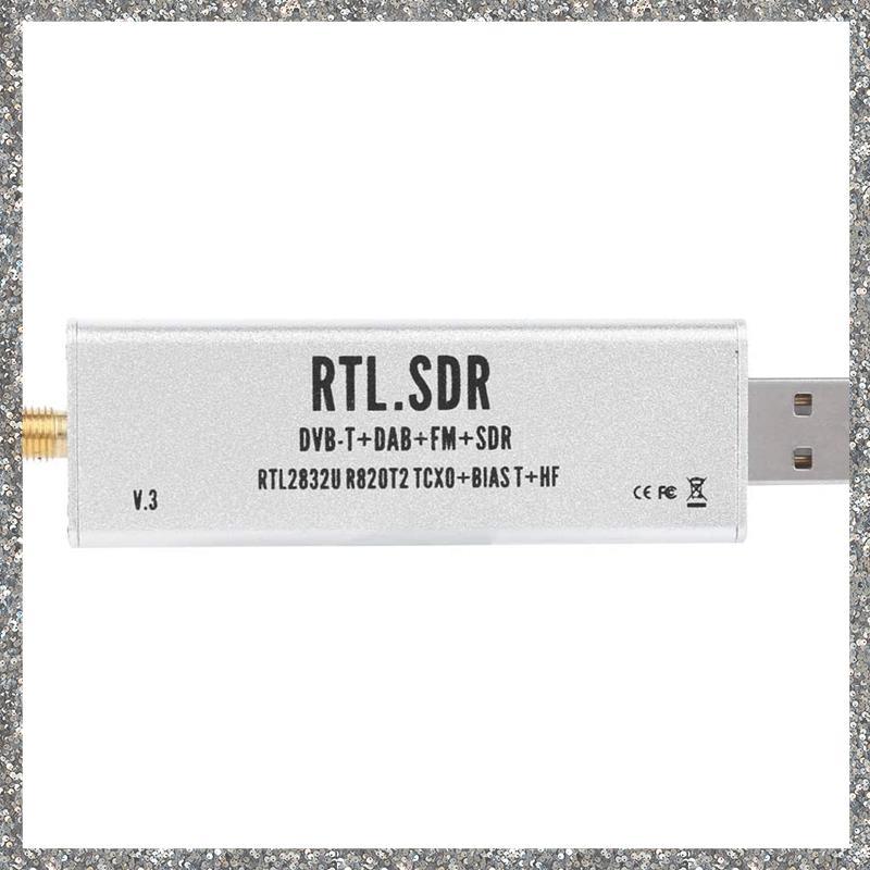 [feidan33.ph] ตัวรับสัญญาณแบบเต็มแบนด์, ระบบสื่อสารวิทยุ SDR 0.1MHz?1.7GHz สําหรับ XP / Win10 / An-D