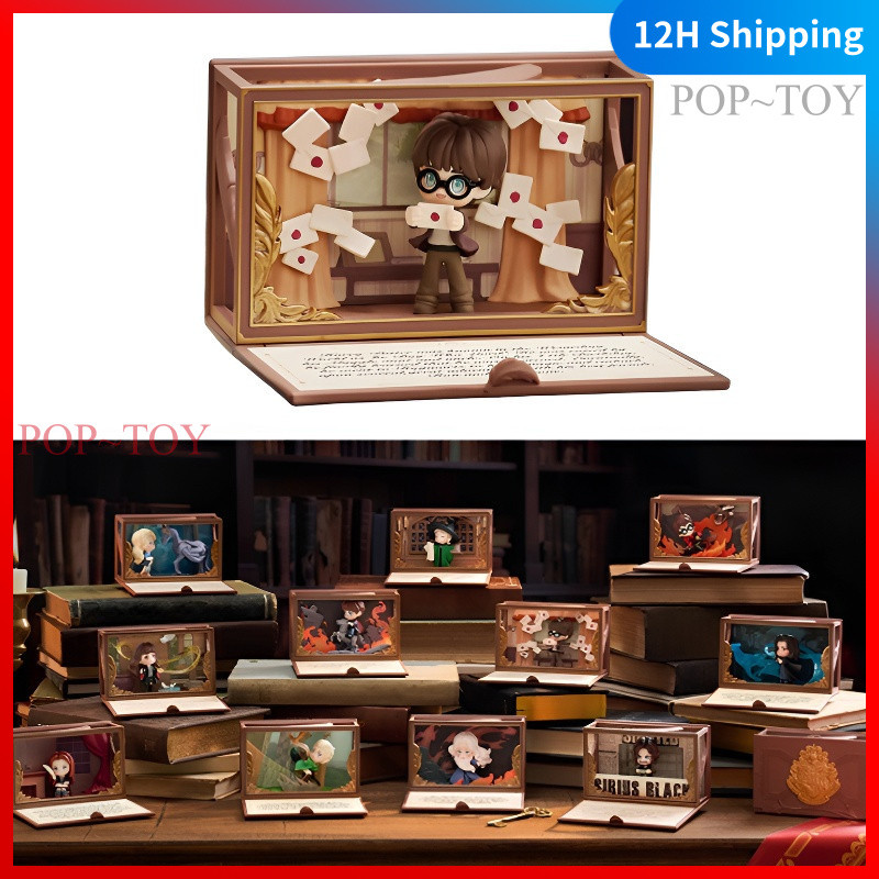 POPMART harry potter Hogwarts Biographical Series Scene Sets Blind box Figures pop mart harry potter