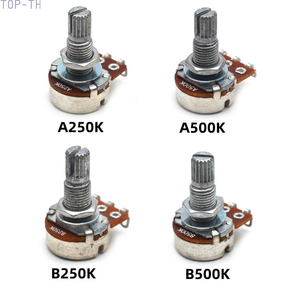 Custom Wiring Guitar Potentiometer A500K/B500K 18mm Shaft Length Volume or Tone