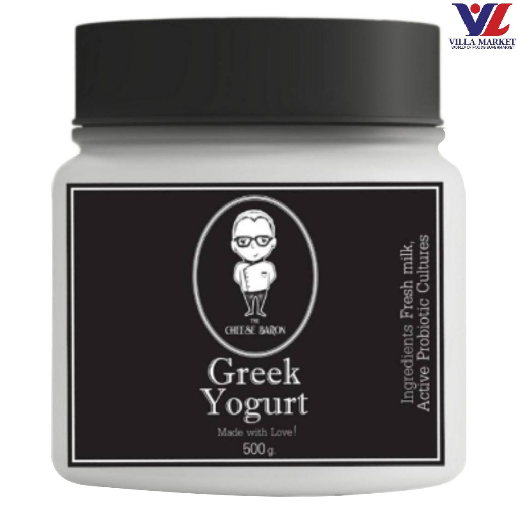 [8859601300208] The Cheese Baron Greek Yogurt 500G เดอะ ชีส บารอน กรีนโยเกิร์ต