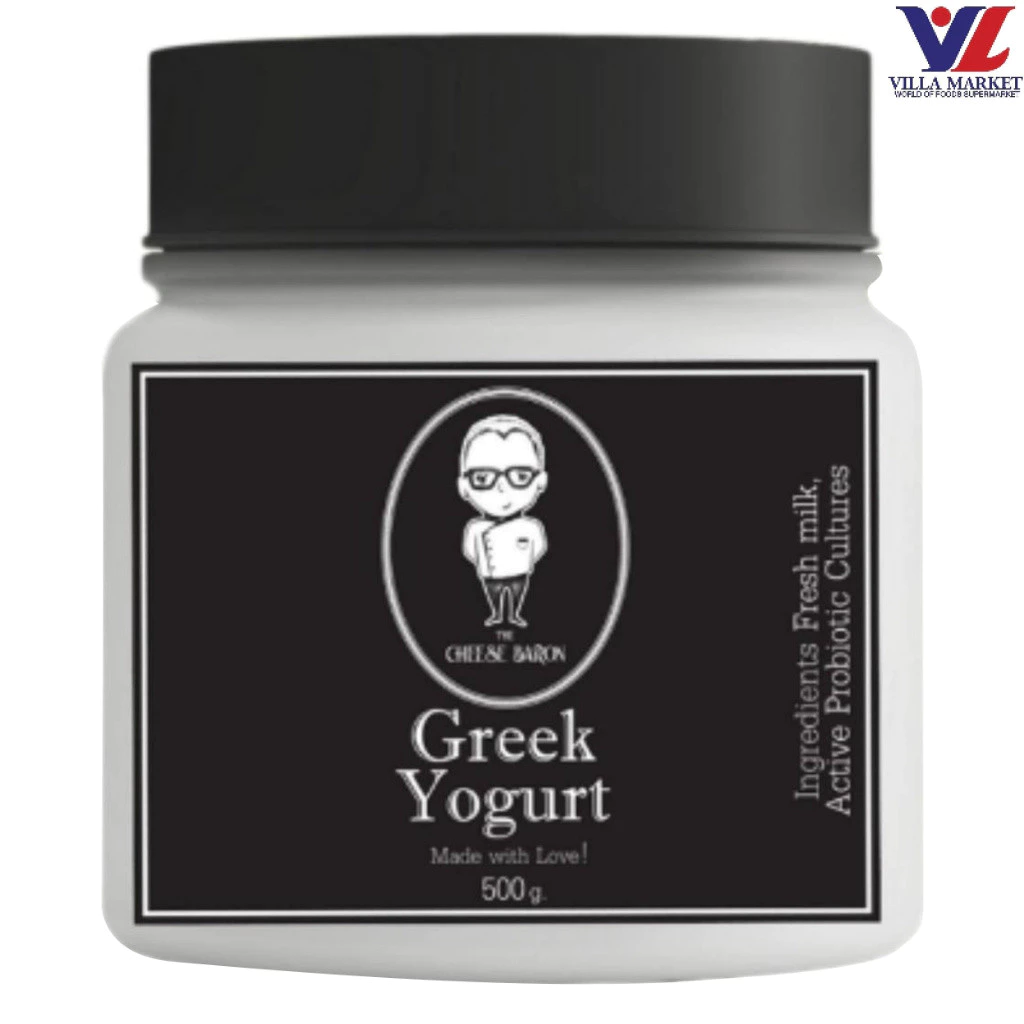 [สินค้าส่งด่วน] [0208] The Cheese Baron Greek Yogurt 500G เดอะ ชีส บารอน กรีนโยเกิร์ต