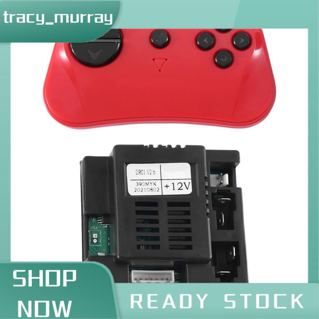 tracy_murray DR01 V2.6 390MYK 12V 2.4G รีโมทคอนโทรลบลูทูธและตัวรับสัญญาณสําหรับเด็กอุปกรณ์เสริมชิ้นส