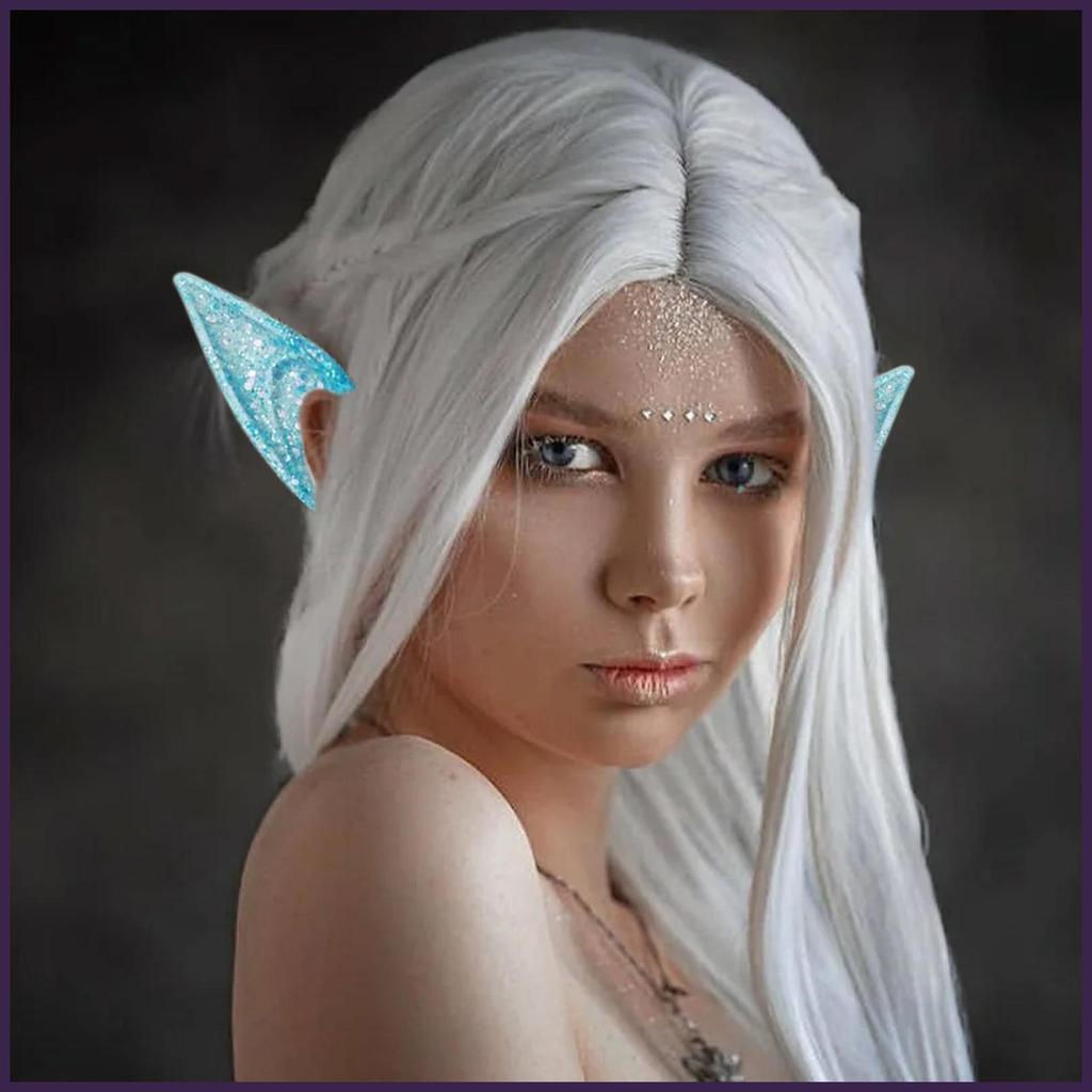 คอสเพลย์ Fae หูนุ่มล้างทําความสะอาดได้เด็ก Pixie หูแต่งตัวเครื่องแต่งกาย Fairy คอสเพลย์ Masquerade อ