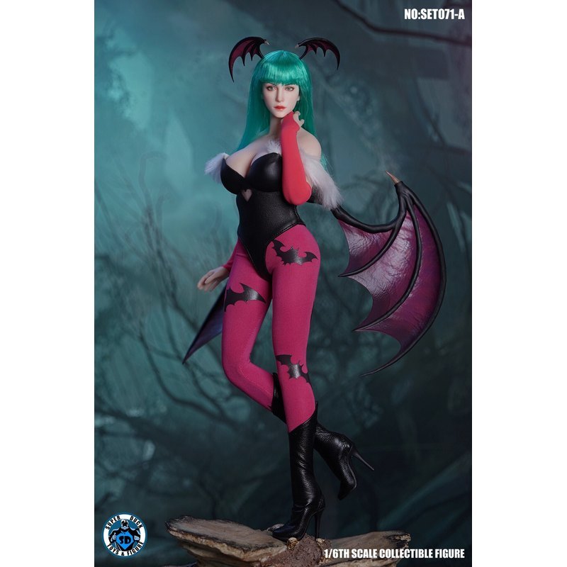 Authentic SUPER DUCK Monica 1/6 Head & Costume Set (Body Excluded)