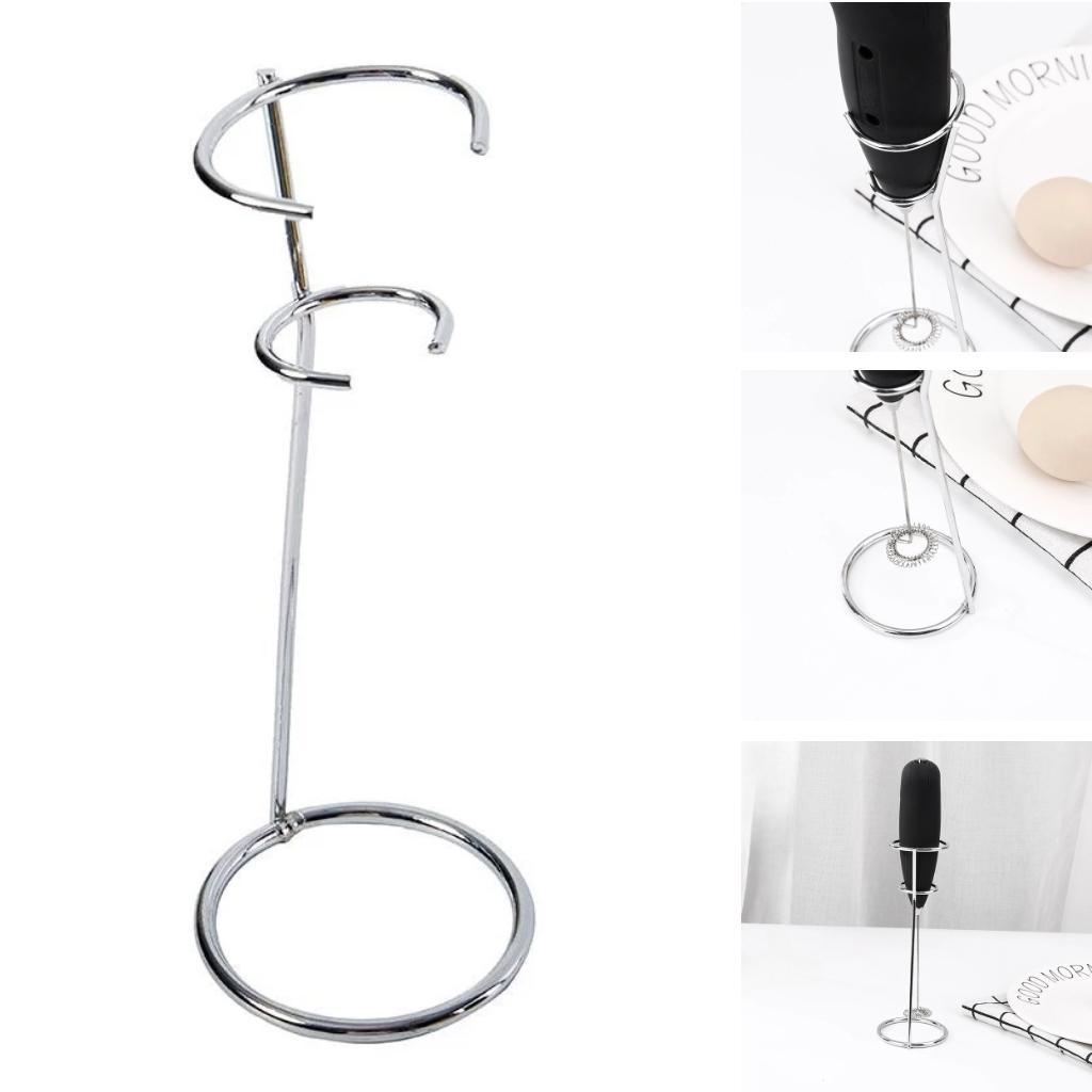วงเล็บ Frother นม Rack อุปกรณ์ครัว Eggbeater สำหรับของขวัญ Home Bakery ดีไซน์กะทัดรัด จัดเก็บเครื่องตีไข่ เครื่องตีฟองนมเป็นระเบียบ ทนทานติดตั้งง่าย เหมาะครัวบ้านและร้านเบเกอรี่