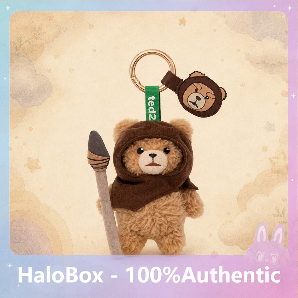 [secret] POPMART GONGMING! <Ted2 > Baby Ted จี้ตุ๊กตาเคลื่อนย้ายได้กล่องลึกลับเครื่องประดับของแท้
