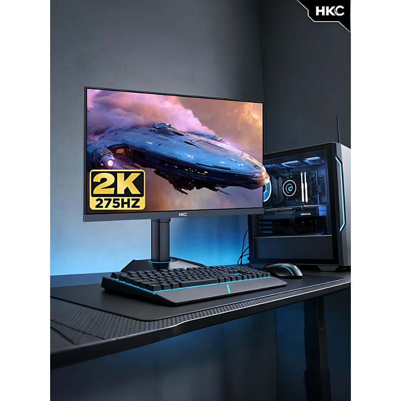 จอภาพ HKC ขนาด 24.5 นิ้ว 2K 275Hz จอภาพเกมมิ่งสำหรับคอมพิวเตอร์ภายนอก หน้าจอ 240 รุ่น G25H4 Cruise Q
