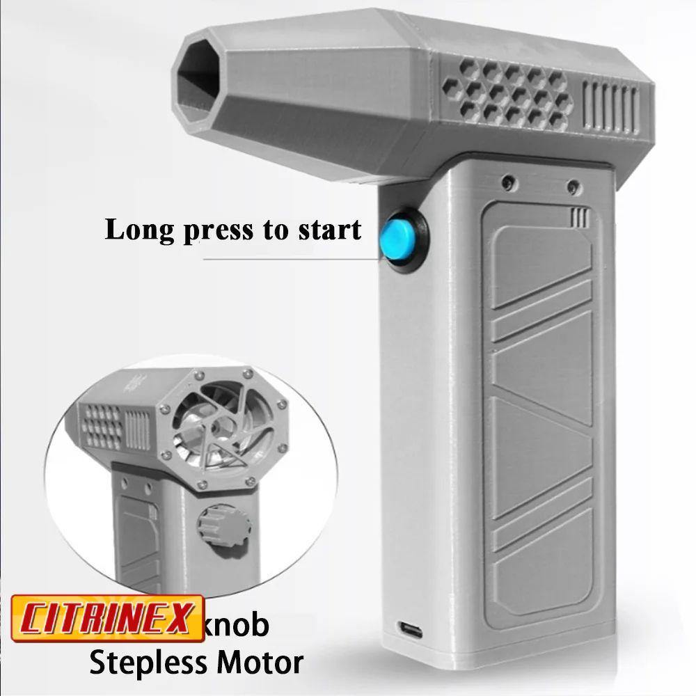 ยางปัดฝุ่นไฟฟ้า ซิตริเน็กซ์ จอแสดงผลพลังงาน 140000RPM พัดลมเทอร์โบเจ็ท, น้ํายาทําความสะอาดเครื่องเป่