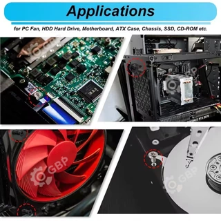 ชุดน็อตคอมพิวเตอร์ 228 ชิ้น พร้อมกล่องแยกประเภท น็อตเมนบอร์ด HDD SSD PSU การ์ดจอ ใช้ซ่อม ประกอบคอม DIY เคสคอม PC