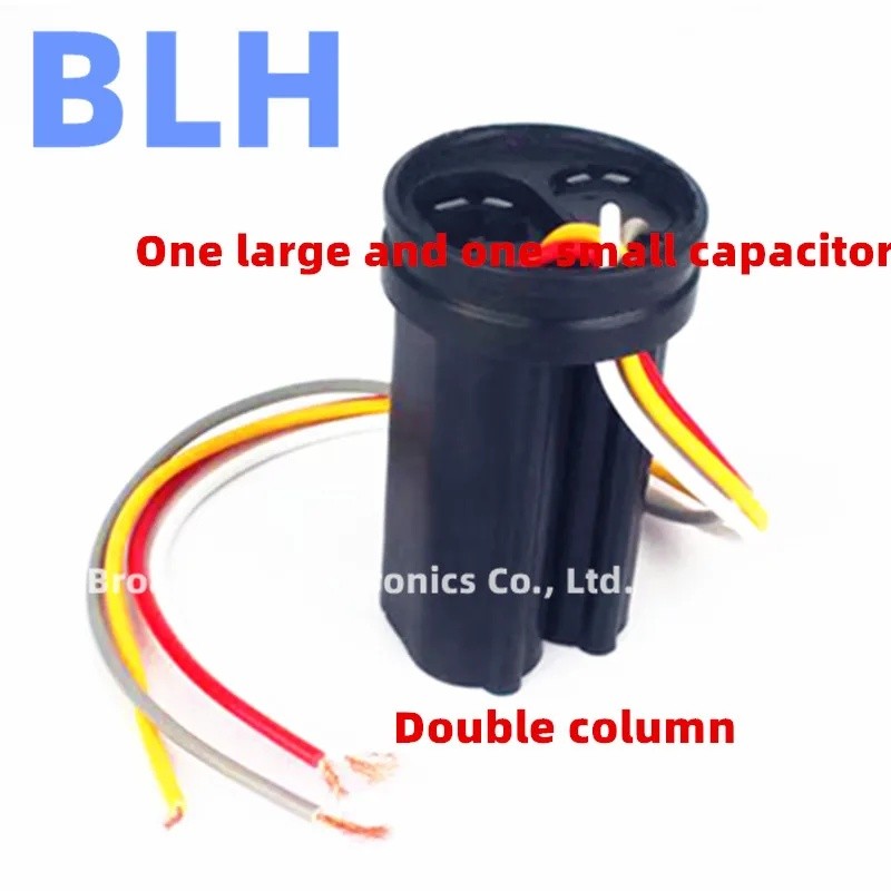 CBB60 Dual Barrel เครื่องซักผ้าตัวเก็บประจุเริ่มต้น 450V 500V 8UF + 4UF 9UF + 4UF 10UF + 4UF 10UF + 