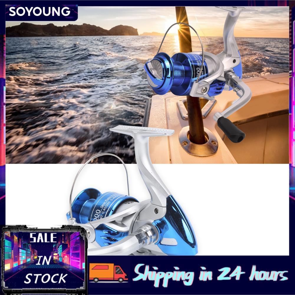 Soyoung Soyoung KS6000 Spinning Reel 13BB 5.2:1 อัตราส่วนความเร็วซ้าย/ขวาล้อตกปลาแบบเปลี่ยนได้