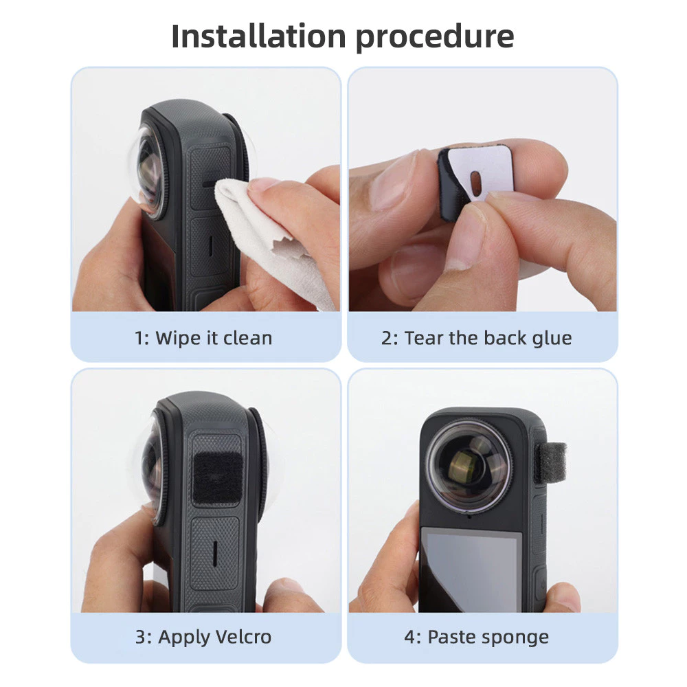 VRIG ไมโครโฟนกันลม สำหรับ Insta360 X4/X3 thumbnail 5