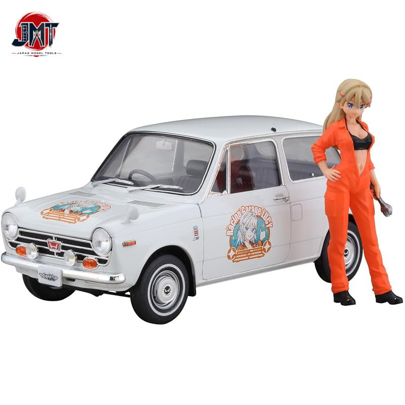 Hasegawa 1/24 Honda N360S (N II) "Lucy McDonnell" w/Figure Plastic Model SP689